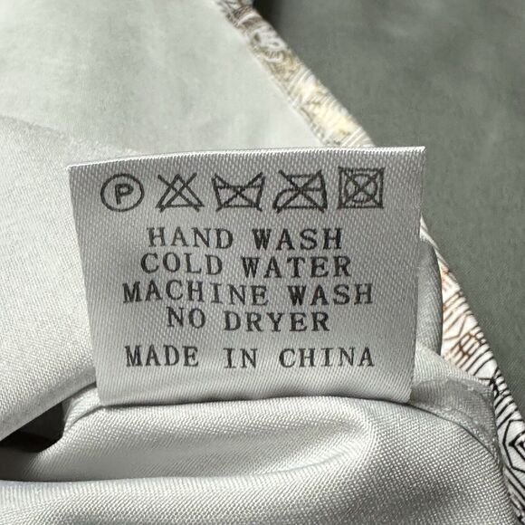 Liquid West Shirt Men Small Western Geometric Pearl Snaps Long Sleeve Button Up - Picture 12 of 12